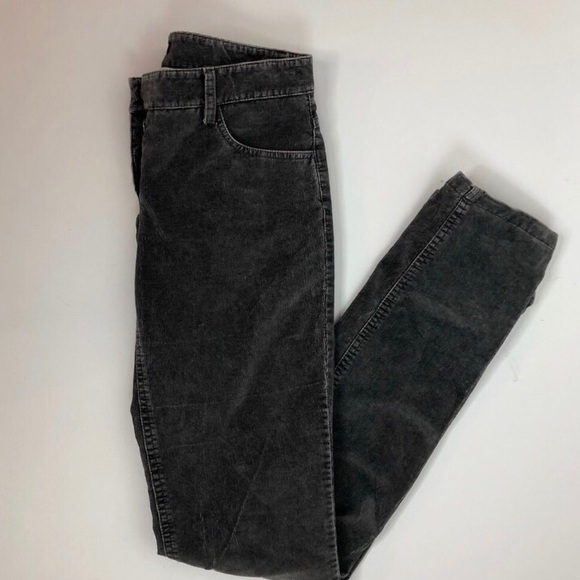 Theory Gray Corduroy Slim Fit Pants - Picture 8 of 8